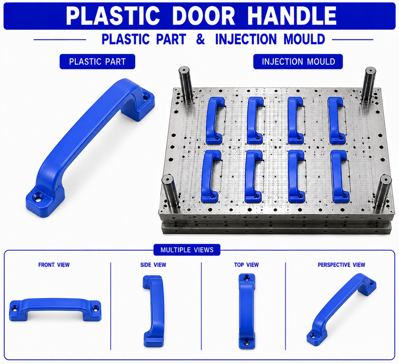 Plastic Door Handle Mould and Moulding Service